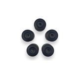 Tekerlek Jant Bijon Kapağı 5 Adet 1K0601173 Vw Tiguan ile Uyumlu 2012-2015 - (ClearEyelets)Black-RadiantOrchid - 13 inç