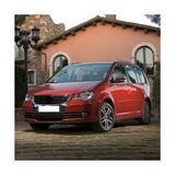 Tekerlek Jant Bijon Kapağı 5 Adet 1K0601173 Vw Touran ile Uyumlu 2006-2010 - (ClearEyelets)Black-RadiantOrchid - 13 inç