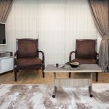 Tekerlekli Mdf Masa %100 Mdf Salon Orta Sehpa Yemek Masası Ofis Sehpa - CORDOBA - RENK