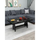 Tekerlekli Orta Sehpa 60X100CM Çalışma Masası Balkon Masası Mdf - Seçenek 1