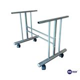 Tekerlekli Orta Sehpa Ayağı Tekerli Metal Sehpa Ayağı