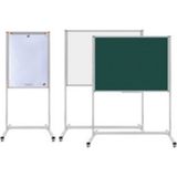 Tekerlekli Sabit Ayaklı Yazı Tahtası 90X120CM Bej, Şık ve Kullanışlı Ofis Ekipmanı - Ahşap - Bej - Seçenek 1