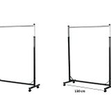 Tekerlekli Stand Askılık (eşek) Tekli Ayarlı Stant YFG-24