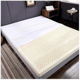 Tekerlekli yer yatağı çerçevesi, nefes alan yatma yüzeyi, yatak odası için, katlanabilir, OrgaNatural lateks yatak – 7,6 cm (3 inç) kalınlığında, konforlu otel ve ev yatağı – Battal boy, Queen boy,