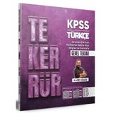 Tekerrür KPSS Türkçe Genel Tekrar KPSS Türkçe Sınavda Çıkması Muhtemel Nokta Atışı Bilgiler ve Sorularla Genel Tekrar