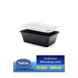 tekim temizlik ve ambalaj Sızdırmaz Saklama Kabı Mikrodalga, Derin Dondurucu , Buzluk Kapaklı 10lu