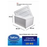 tekim temizlik ve ambalaj Strafor Köpük Kutu 10 kg