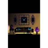 Tekin Store Gold Aynalı Dekoratif Duvar Saati 3 Lü 50X50 Saatli