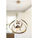 TEKLİ A++ AHTAPOT KOLLU GOLD 3 RENK AVİZE SARKIT MODERN AHTAPOT TEK TOPLU 3 RENK