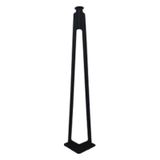 Tekli Dekoratif Metal Firkete Sehpa Ayağı 44 cm Yükseklik