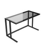 Tekli Desk Çalışma Masası Siyah Ayak