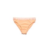 Tekli Kadın Slip Külot - Peach Fuzz