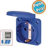 Tekli Pano Prizi Monofaze Topraklı Priz Kare Fiş Kablosuz Klemensli 220 V Trafo Kombinasyon Panosu
