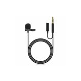 Tekli Profesyonel 3.5mm Jak Girişli Yaka Mikrofonu Oyuncu Mikrofonu Telefon Bilgisayar Kamera Uyumlu