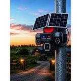 Tekn LED Projektörlü Sirenli Güneş Enerjili Akıllı Güvenlik Kamerası Tekn Najmaddin - Renkli