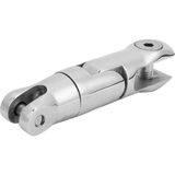 Tekne Çapa Fırdöndüsü. 8-10MM. Paslanmaz. Çift Hareketli