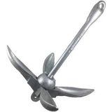 Tekne Çapası. 4 Kg. Şemsiye Çapa. Açılır Kapanır. Galvaniz Bot Çapası