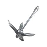 Tekne Çapası, Şemsiye Çapa, Katlanır Model, Galvaniz, 4kg