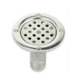 Tekne Güverte Yer Süzgeci. Paslanmaz. Su Yer Süzgeci. 38mm