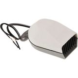Tekne Kornası. 12V Tekli Beyaz Korna. Plastik Korna