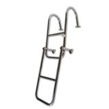 TEKNE MERDİVENİ KATLANABİLİR 2+2 KROM TUTAMAKLI 103cm