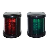 Tekne Seyir Feneri. 12v. Ampul. İskele Sancak Feneri. Takım Siyah