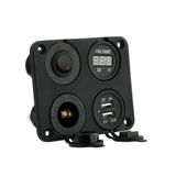 Tekne Yat Araba Kamyon ATV Motosiklet Düğme Anahtarı 4 panelli taban