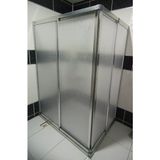Teknesiz Duşakabin Mika Plastik Camlı ND408 - 140X90