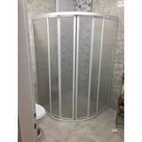 Teknesiz Plastik Mika Camlı Oval Duşakabin Nd407