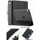 TEKNETSTORE Apple Ipad 10. Nesil 2022 10.9 Inç Tablet Uyumlu Flip Smart Standlı Akıllı Kılıf Smart Cover - Siyah