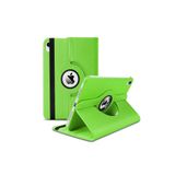 TEKNETSTORE Apple iPad Air 13 inç 2024 M2 ile Uyumlu 360° Dönen Uyku Modlu Standlı PU Deri Tablet Kılıfı, Yeşil