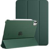 TekNetStore Apple Ipad Pro 11 M4 M5 2024 2025 11 Inç Tablet Uyumlu Flip Smart Standlı Akıllı Kılıf Smart Cover - Yeşil