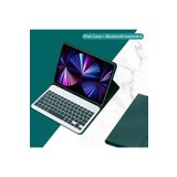 TEKNETSTORE Ipad 8. ve 9. Nesil 2020 /2021 10.2 Inç Uyumlu Tablet Uyumlu Bluetooth Klavyeli Kılıf (Türkçe )
