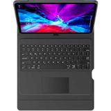 Teknetstore iPad Pro 12.9 2018 / 2020 Klavye & Trackpad Kablosuz Bluetooth Ultra Ince Magic Keyboard Smart Akıllı Kılıf