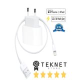 TEKNETSTORE Iphone 6 7 8 X 11 12 13 14 Tüm Serilerle Uyumlu Hızlı Şarj Aleti 22.5w Turbo Sarj