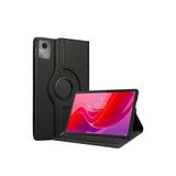 TEKNETSTORE Lenovo Tab M11 / K11 11 İnç ile Uyumlu 360° Dönebilen Standlı PU Deri Tablet Kılıfı, Siyah