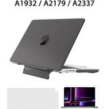 TEKNETSTORE Macbook Air 13" 2020 M1 Çip A2337/A1932/A2179 Uyumlu Standlı Kılıf + Klavye Kılıfı + Ekran Koruyucu