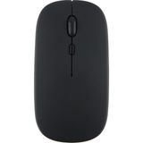 TEKNETSTORE Macbook/huawei/samsung/lenovo Uyumlu Şarj Edilebilir Sessiz Mouse Wifi Kablosuz Mouse Fare - Siyah