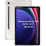 TEKNETSTORE Samsung Galaxy Tab S9 Fe 10.9 Inç Tablet Kılıfı Silikon Ekran Koruyucu Dokunmatik Kalem Seti - Şeffaf