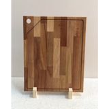 Teknik Ahşap Kayın Kesme Tahtası Dev Boy 40 x 50 cm