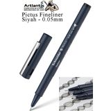 Teknik Çizim Kalemi Siyah Pictus 1 Adet Schneider Pictus Siyah Fineliner Moda Tasarım Eskiz Ve Güzel Sanatlar Kalemi