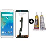 Teknik Evim General Mobile GM 8 Go Uyumlu Lcd Ekran Dokunmatik Beyaz + B7000