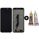 Teknik Evim General Mobile GM 9 Go Uyumlu Çıtalı Servis Lcd Ekran Dokunmatik Siyah + B7000