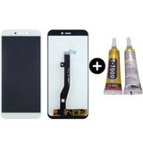 Teknik Evim General Mobile GM 9 Go Uyumlu Servis Lcd Ekran Dokunmatik Beyaz + B7000