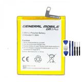 Teknik Evim General Mobile Gm5 Plus Pil Batarya ve Tamir Seti