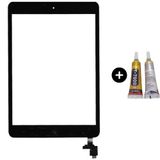 Teknik Evim iPad Mini 2 A1489-A1490-A1491 Uyumlu HK Home Tuşlu Dokunmatik Siyah + B7000
