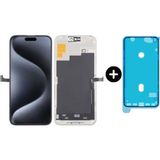 Teknik Evim iPhone 15 Pro Max Uyumlu GX Lcd Dokunmatik Ekran + Toz Bandı