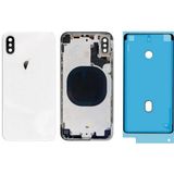 Teknik Evim iPhone X Uyumlu Boş Kasa Beyaz + Toz Bandı