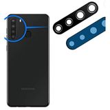 Teknik Evim Samsung A215 A21 Arka Kamera Camı Lensi (Çıtasız Cam)