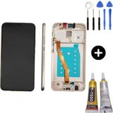 Teknik Evim TE Huawei Mate 20 Lite Uyumlu Çıtalı HK Lcd Ekran Dokunmatik Gold + Montaj Seti